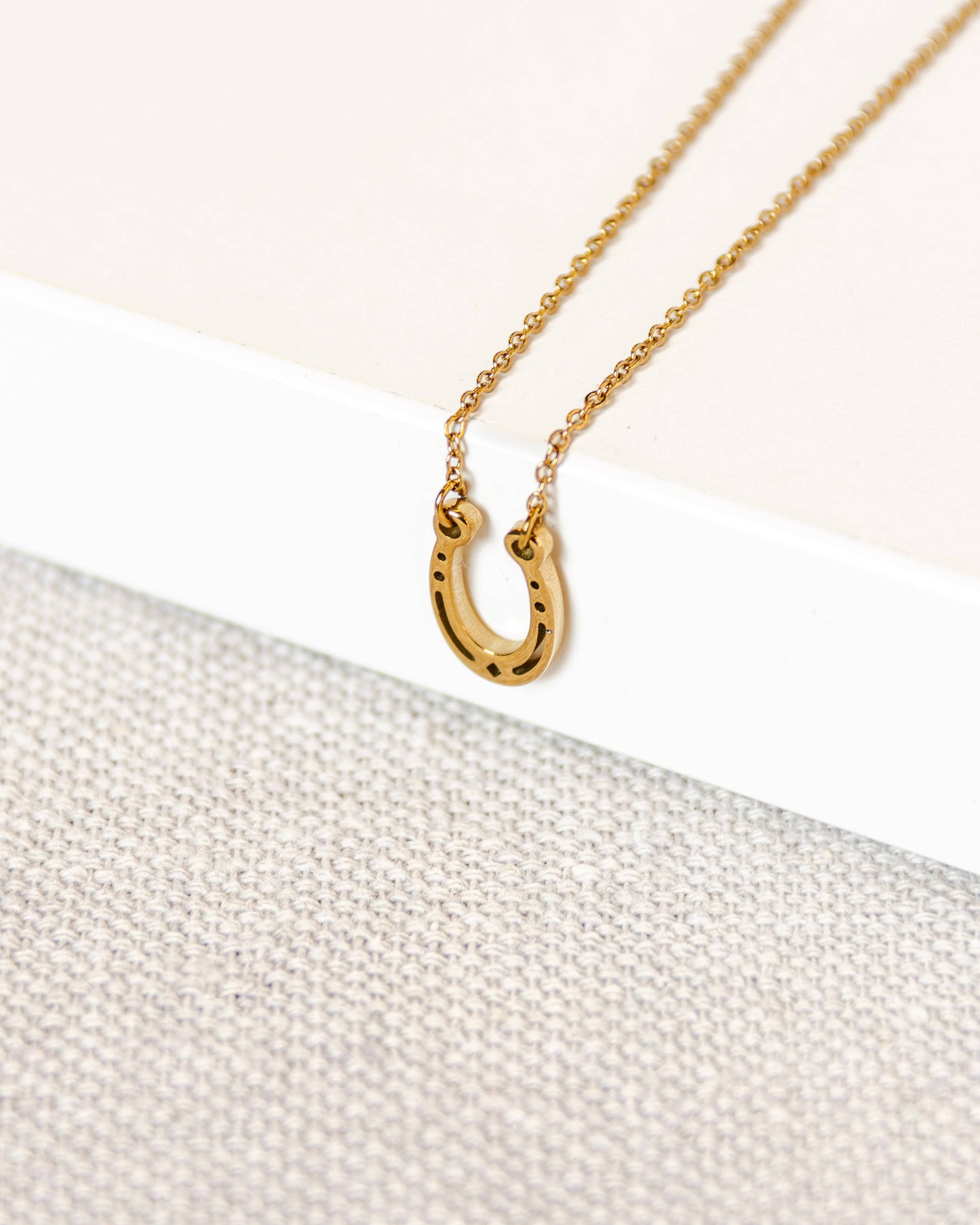 Lucky Horseshoe Necklace