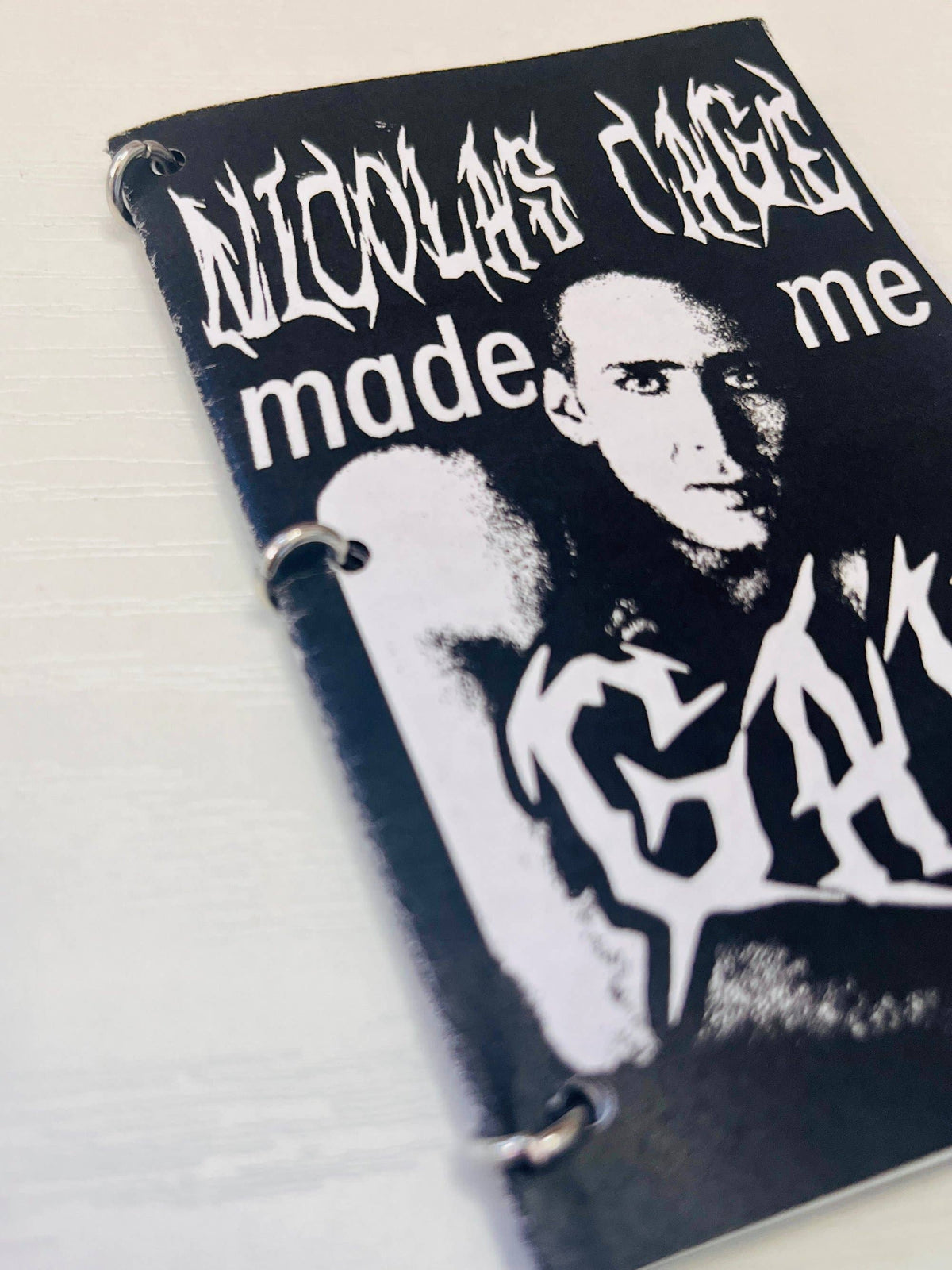 Nicolas Cage Made Me Gay Mini Zine