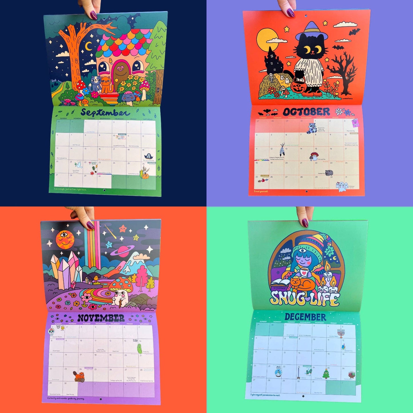 2026 Wokeface Calendar