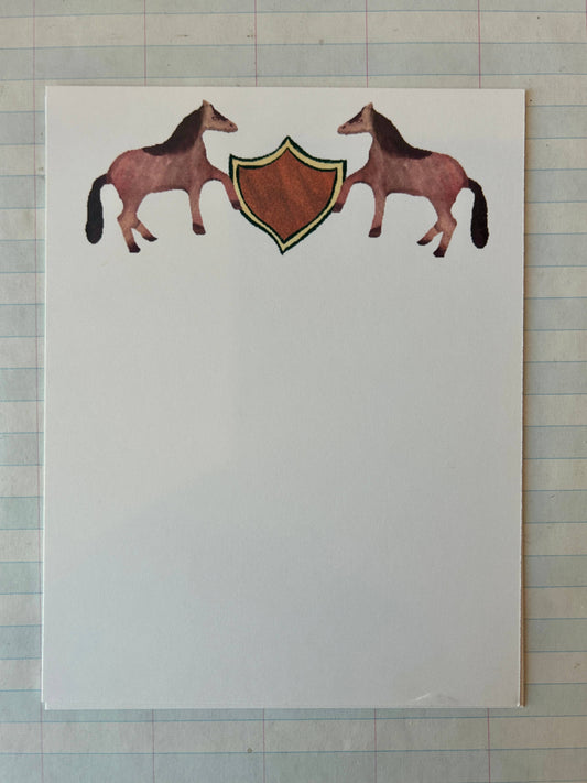 Animal Friends Horse Stationery