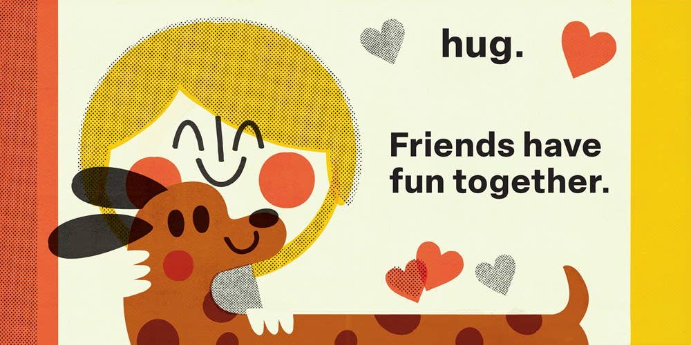 All About Us: Friendships board book