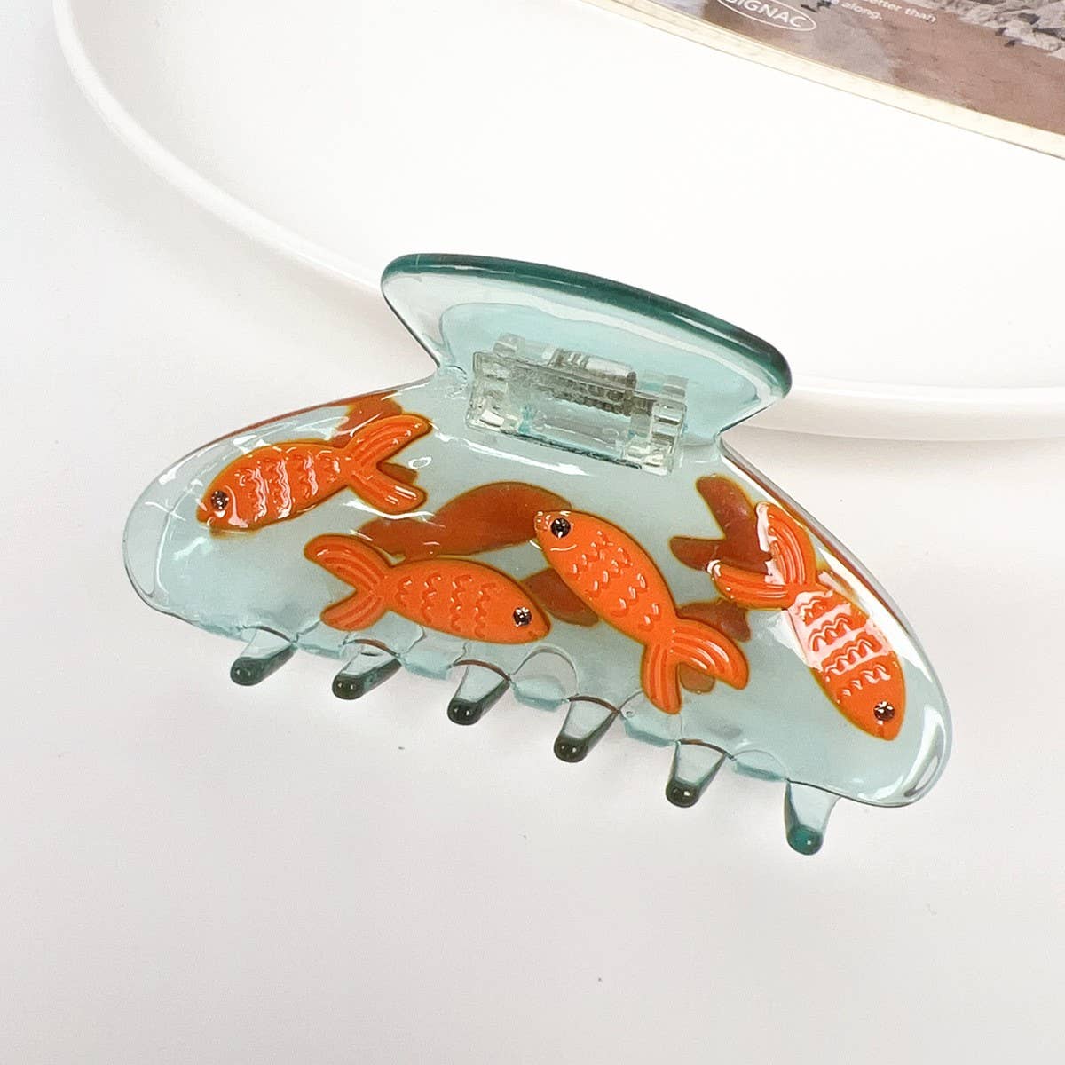 Mini Koi Fish Hair Claw