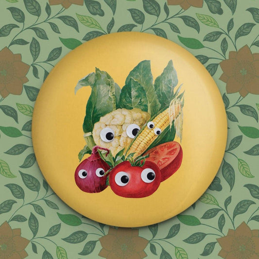 Googly Veggies Magnet