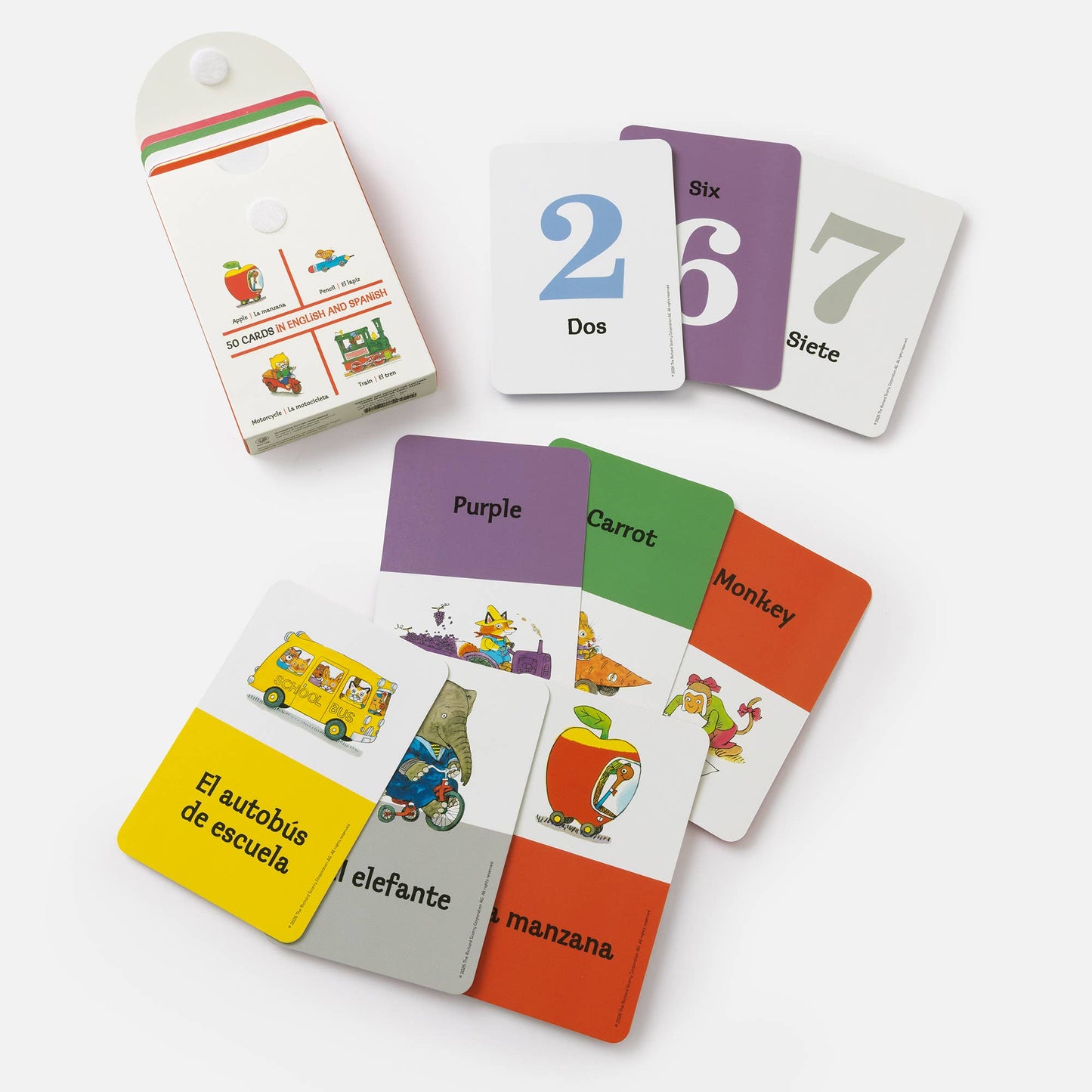 Richard Scarry Bilingual Flashcards