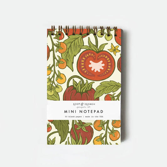 Tomato Mini Spiral Notepad