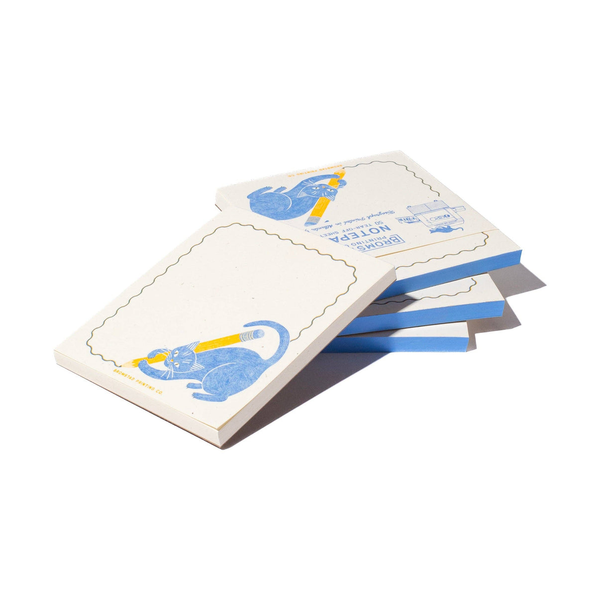 Pencil Cat Mini Notepad