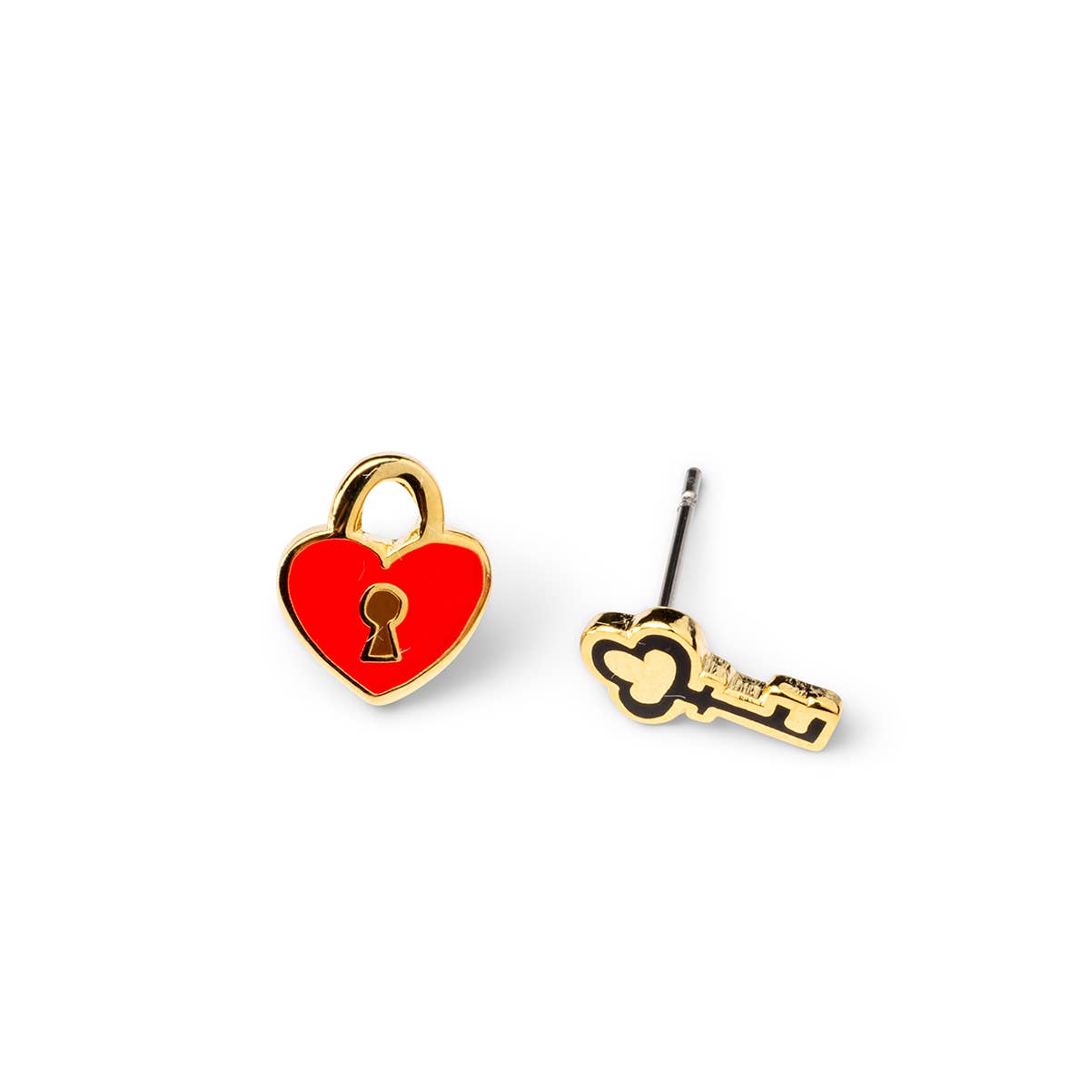 Key Ear Sorter Heart Lock & Key Earrings – Gift Horse