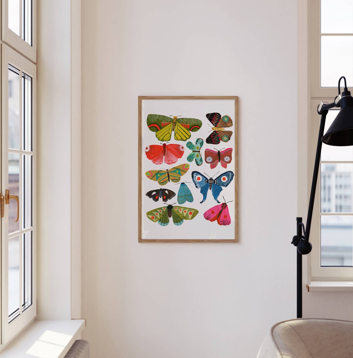 Moths Print