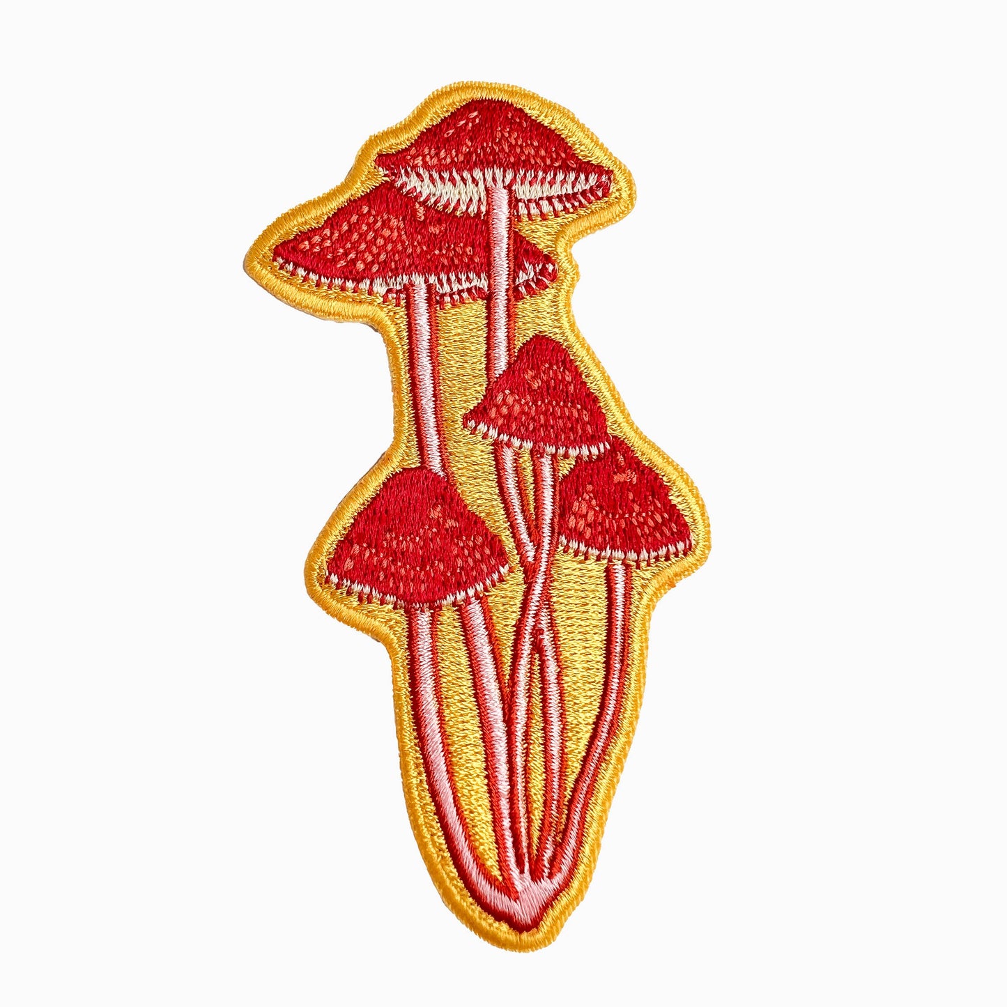 Bonnet Mushroom embroidered patch