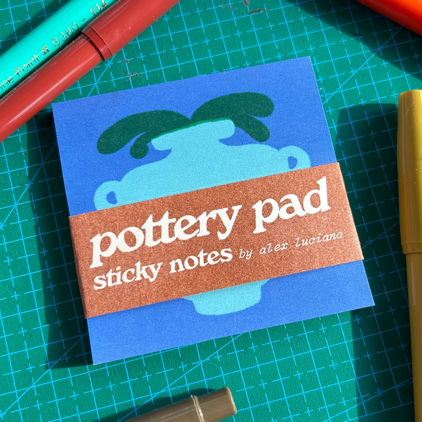 Pottery Sticky Notepad