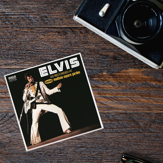 Elvis Presley 'Madison Square Garden' Album Coaster