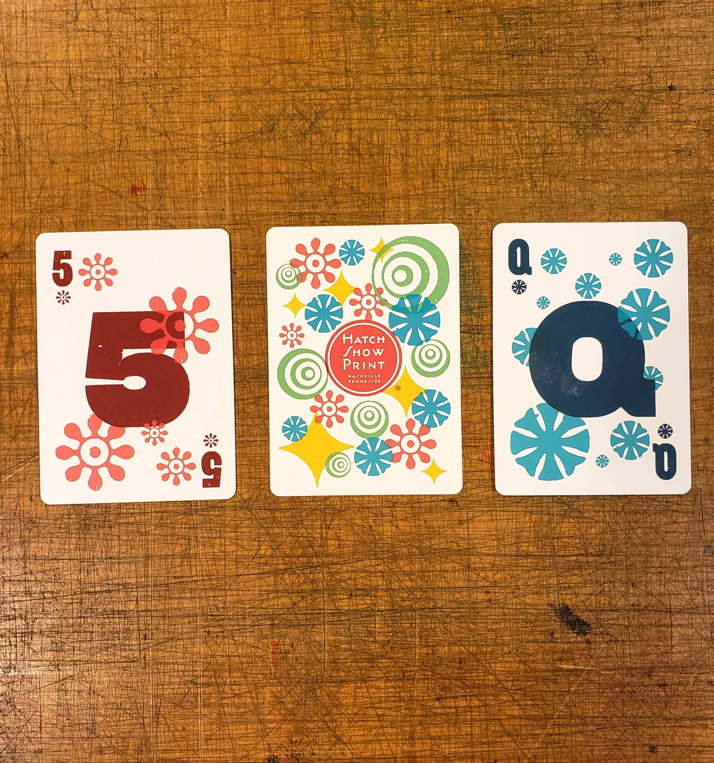 Hatch Colorful Playing Cards