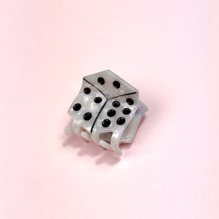 Dice Mini Hair Claw