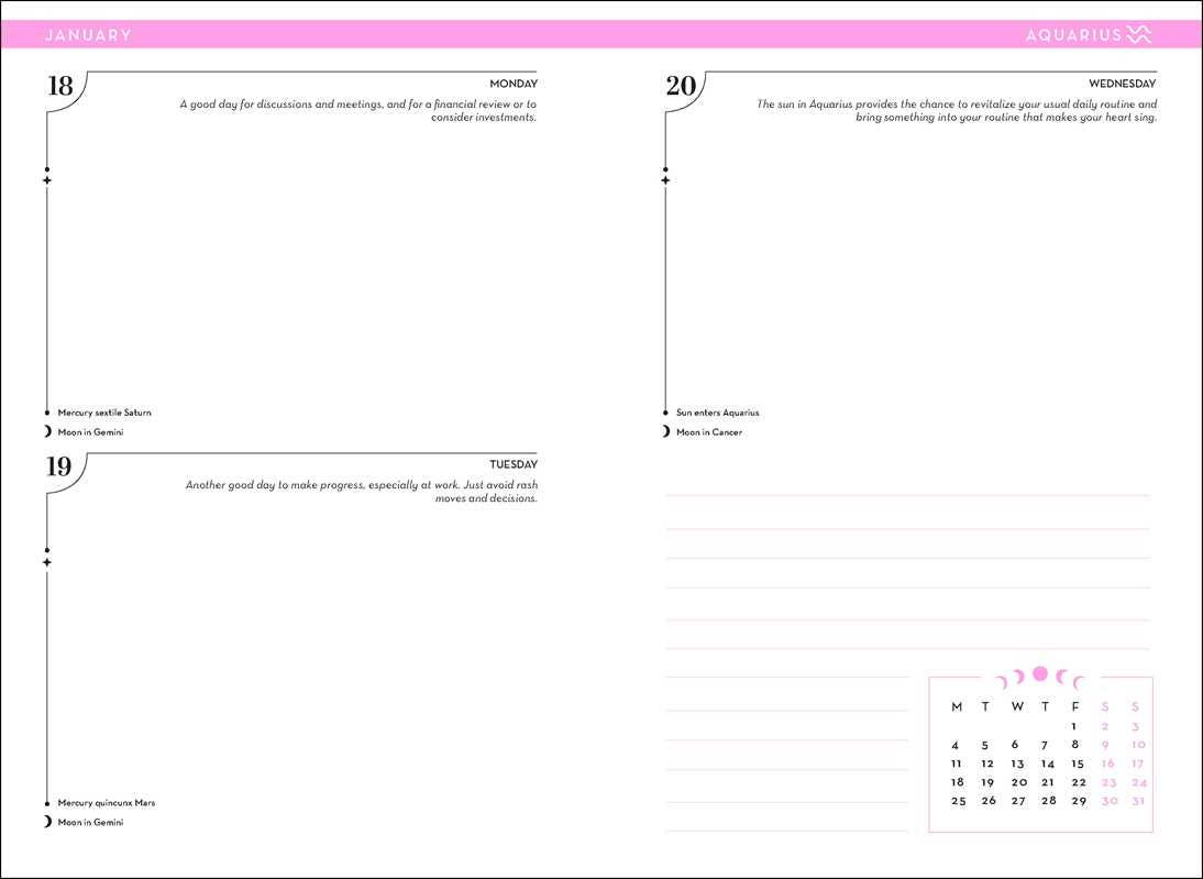 2027 Astrology Planner Calendar