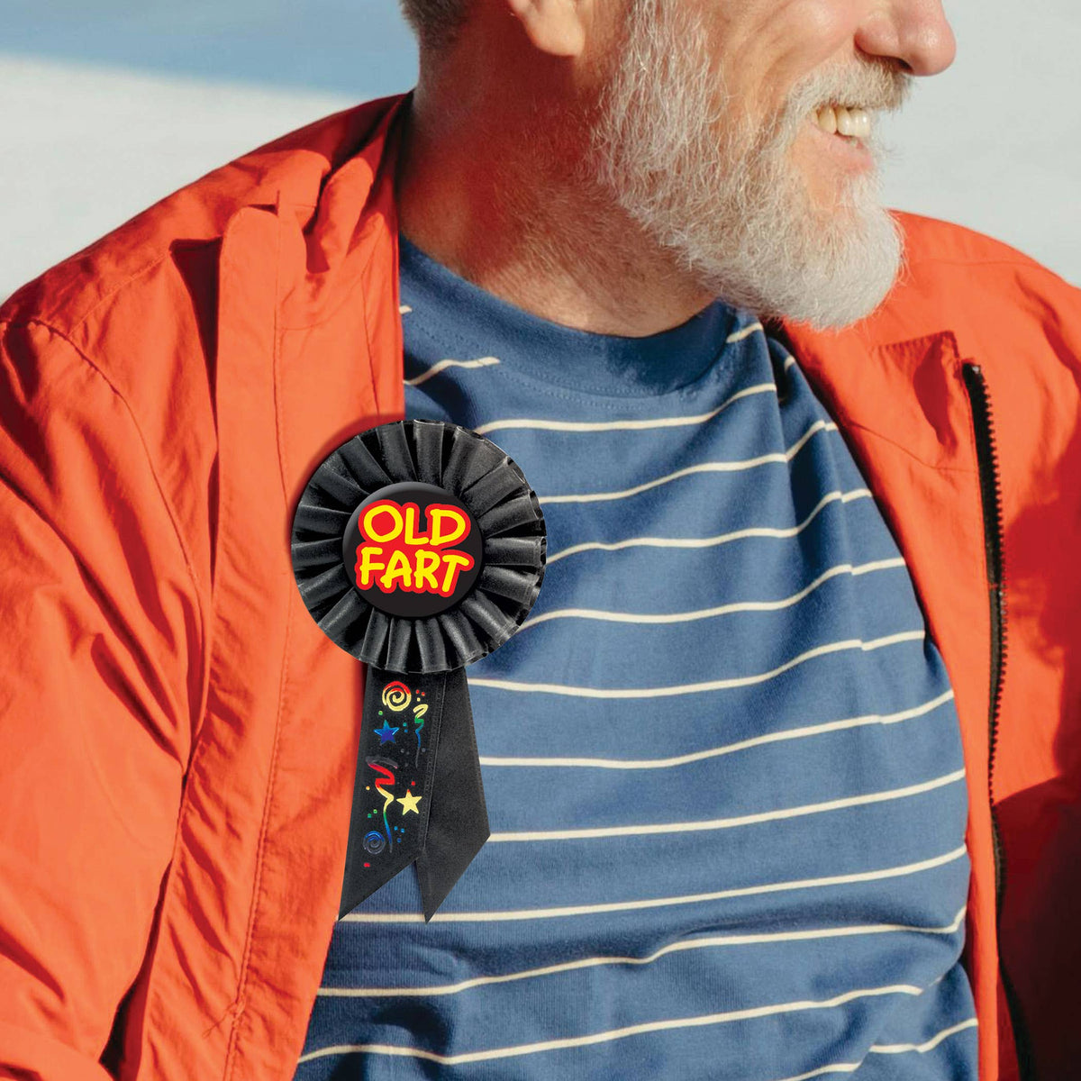 Old Fart Rosette Prize Ribbon