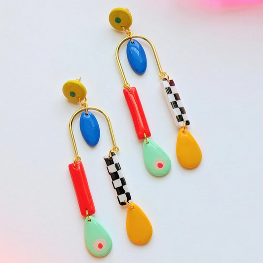 Golden Long Legs Earrings