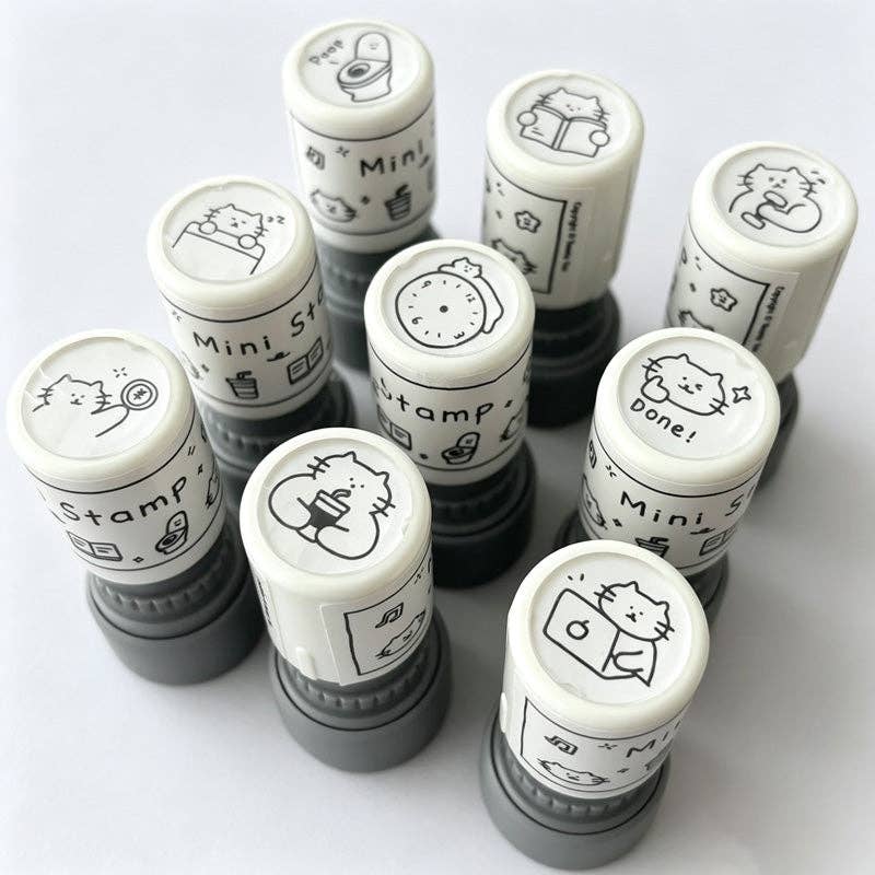 Self‑Inking Round Stamp