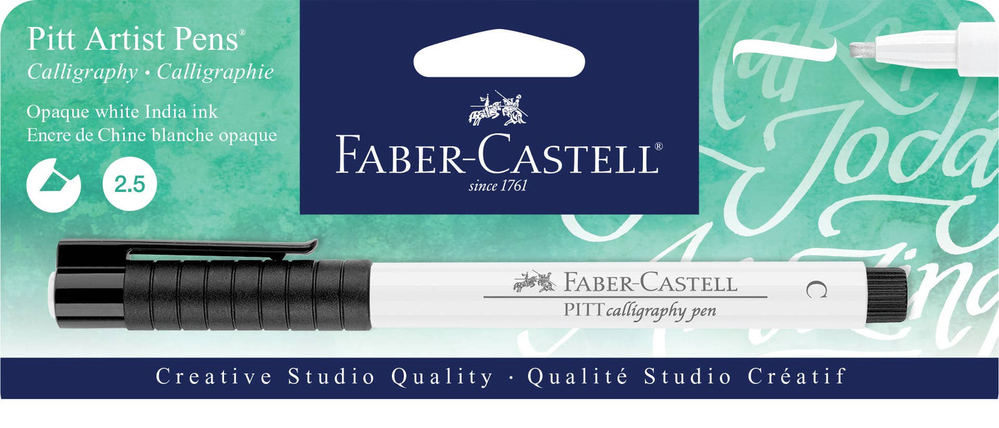 Pitt White Calligraphy Pen