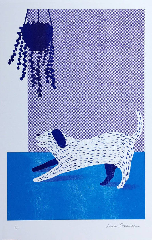 Downward Dog 11x17" print