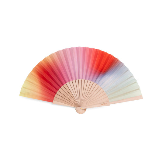 Psychedelic Pink Hand Fan