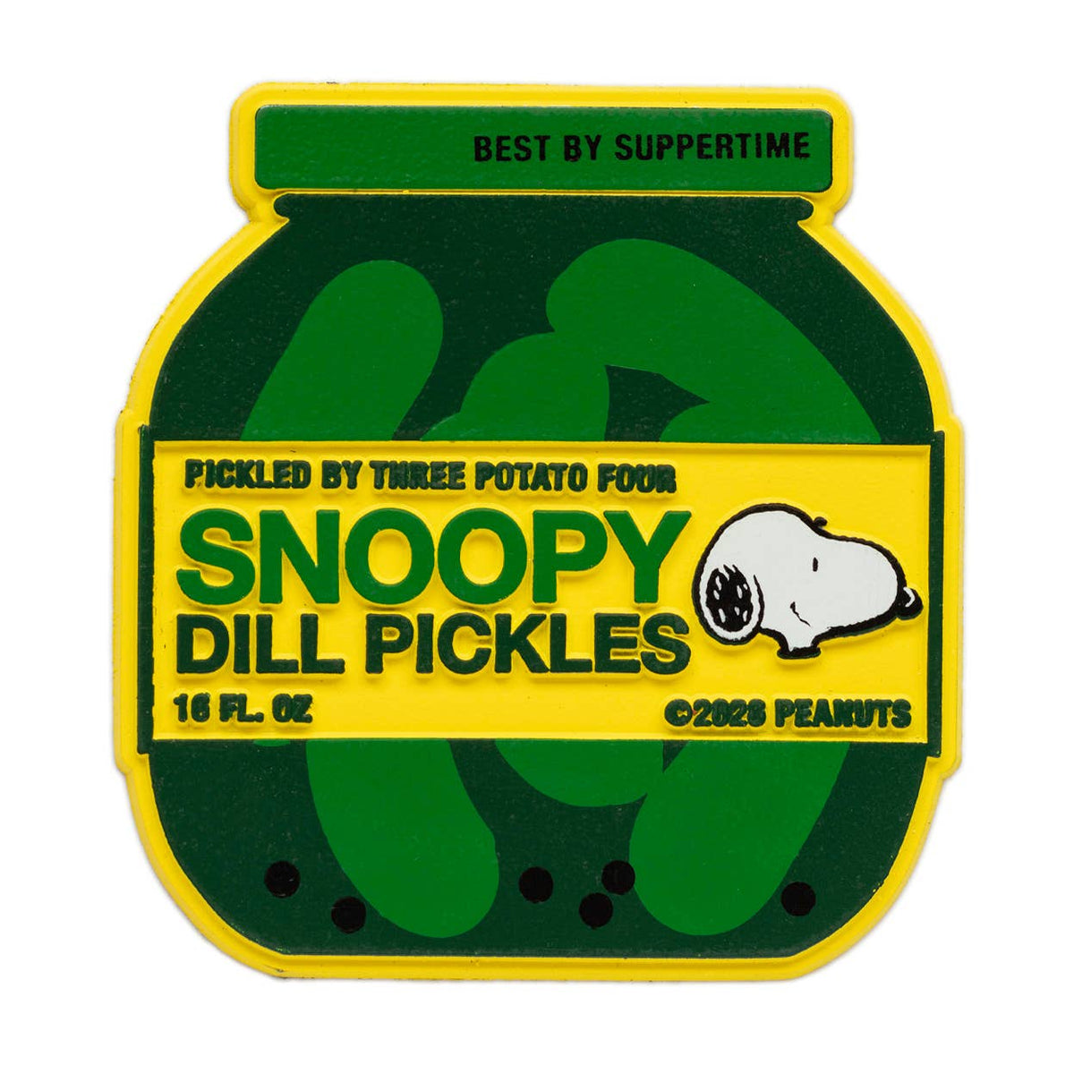 Snoopy Pickle Fridge Magnet