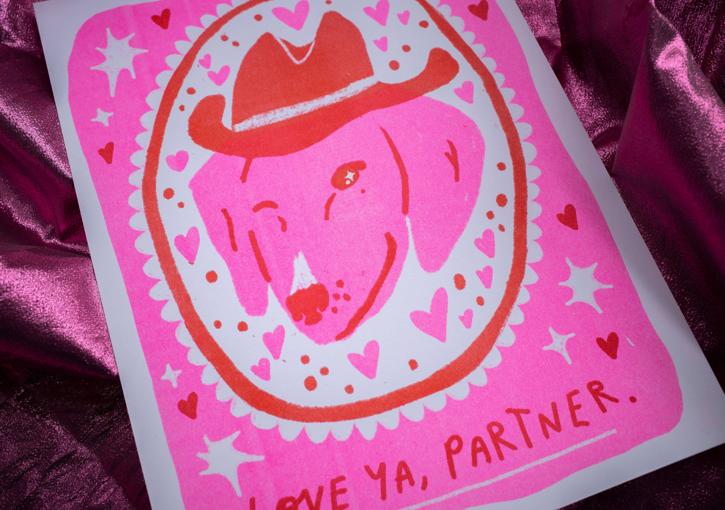 Love Ya, Partner print