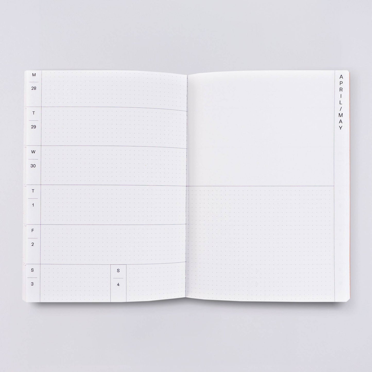 2025 Ginger Dated Weekly Planner Book