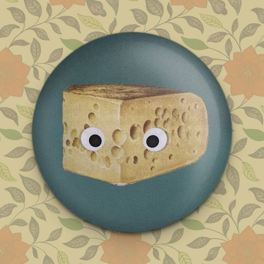 Googly Cheese Magnet