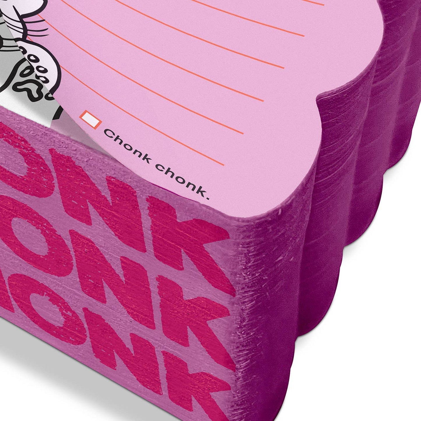 Chonky Checklist Chonky Note Cube