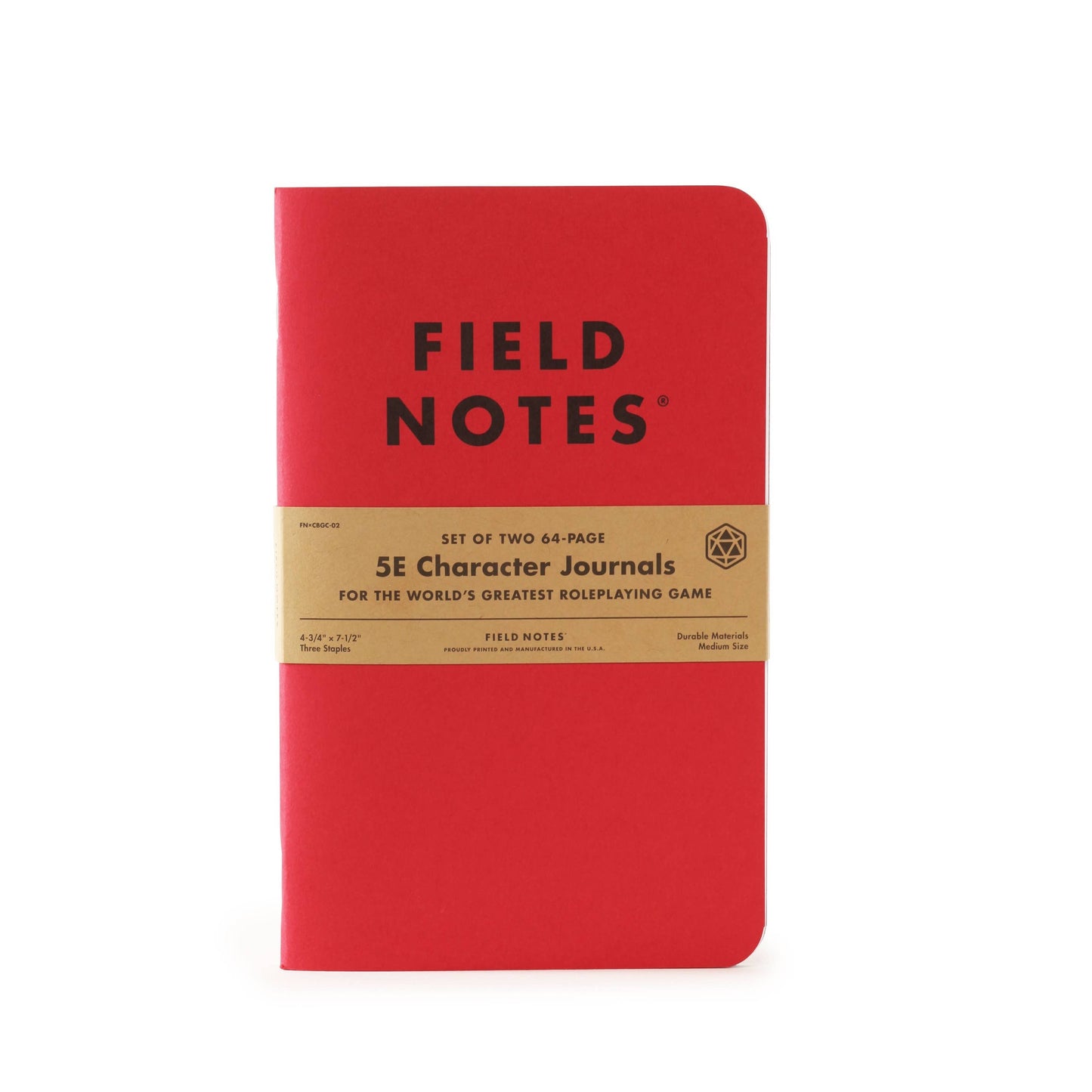 Field Notes 5E Character Journals