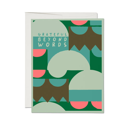 Beyond Words card - Thank You card