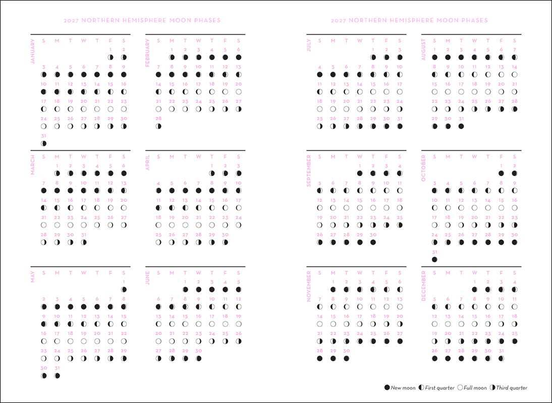 2027 Astrology Planner Calendar