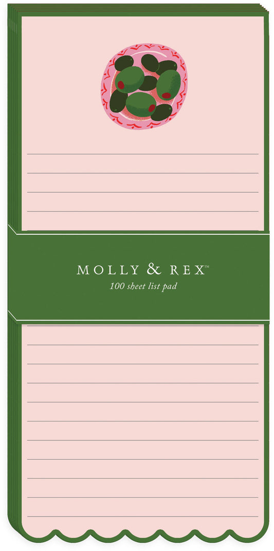 Olives Magnetic List Pad