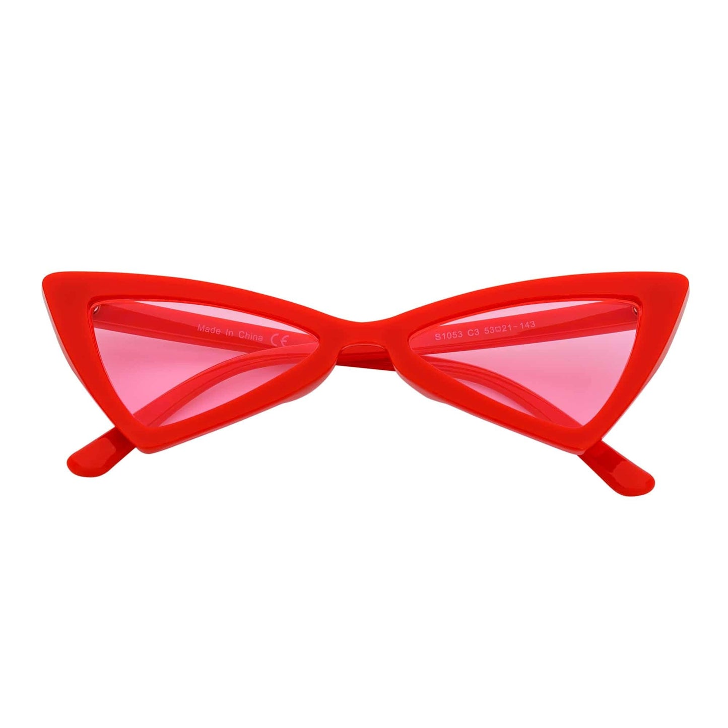 Bowtie Pointed Cat Eye Sunglasses
