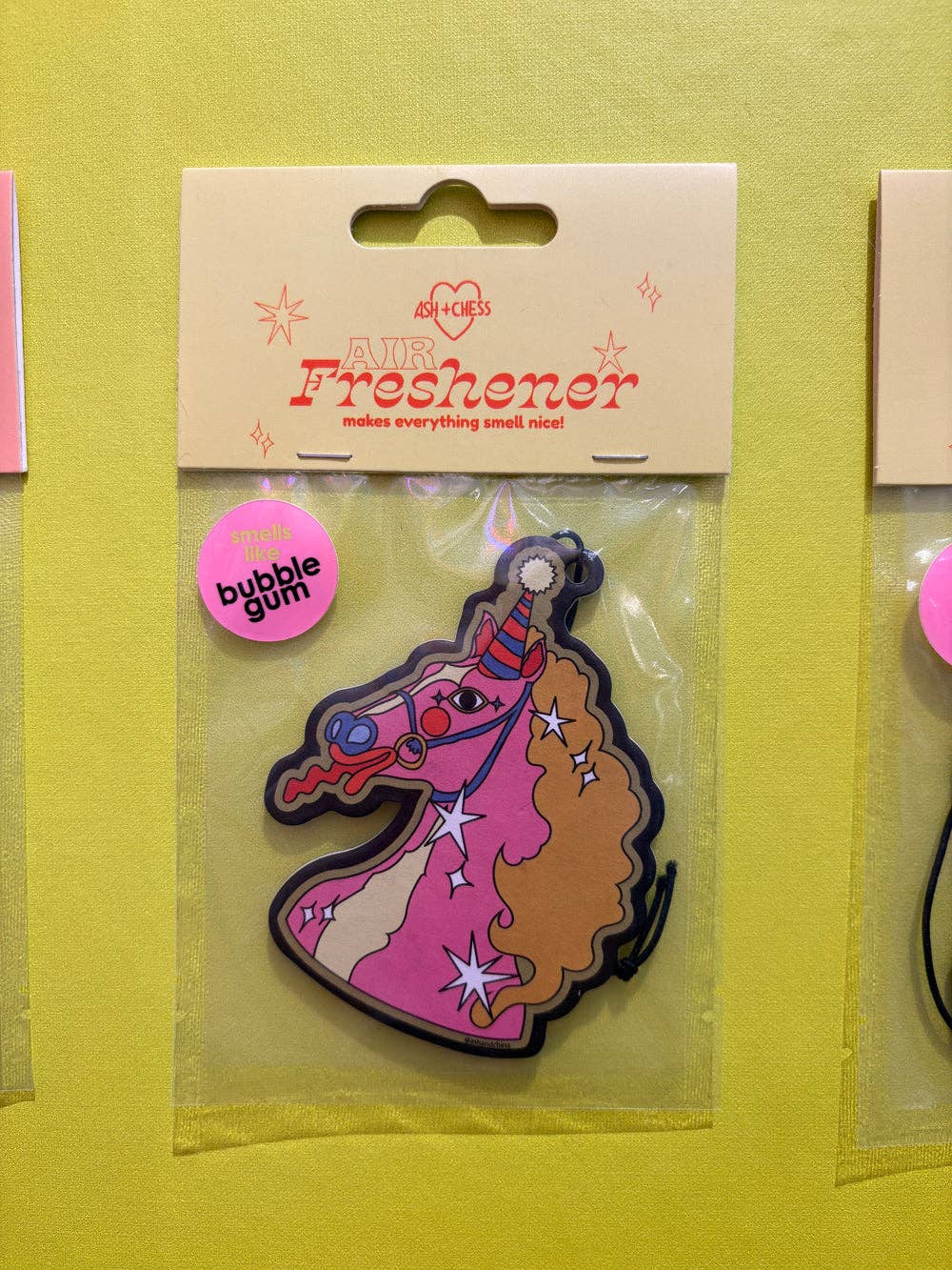 Horsey Bubble Gum Air Freshener