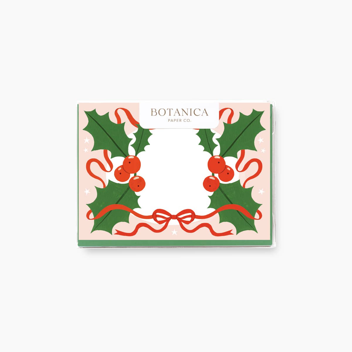Christmas Holly Mini Boxed Cards