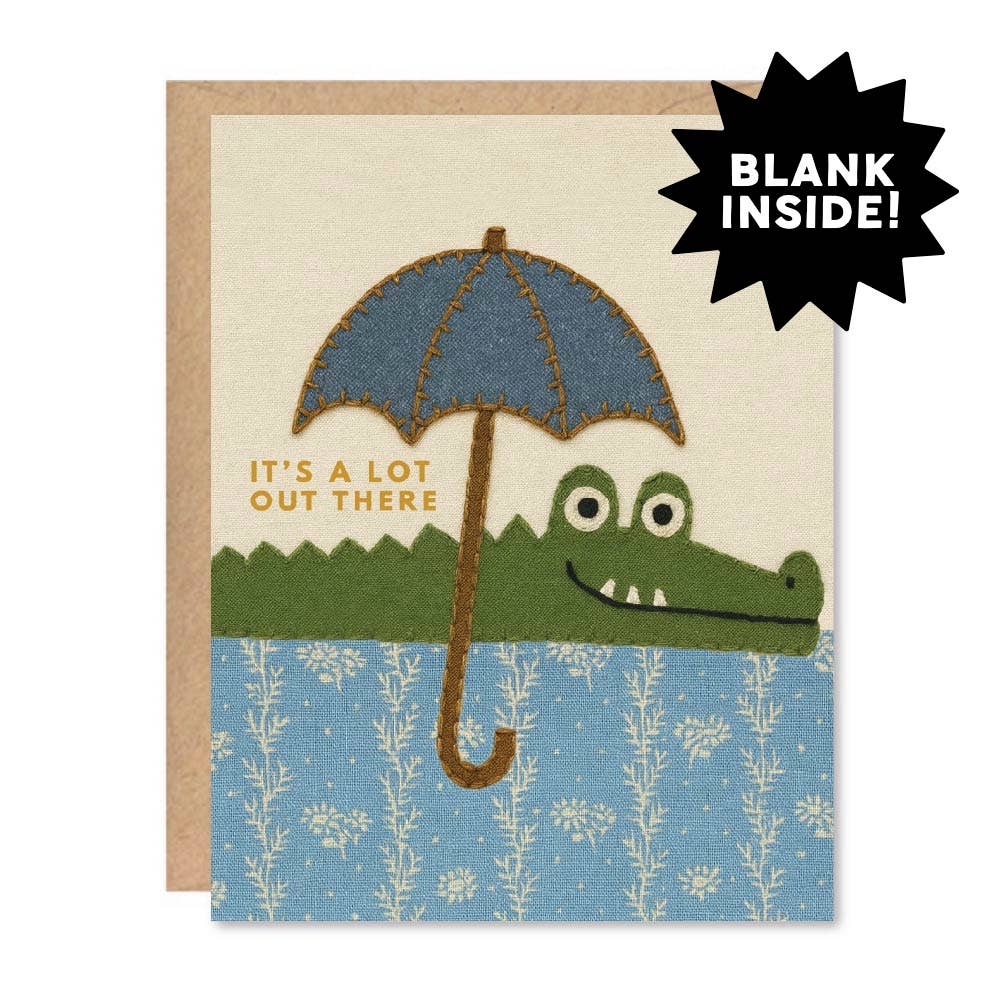 Crocodile Card