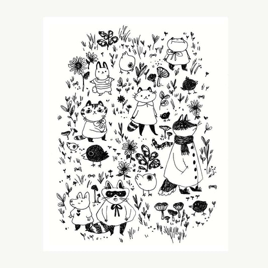 Garden Party print