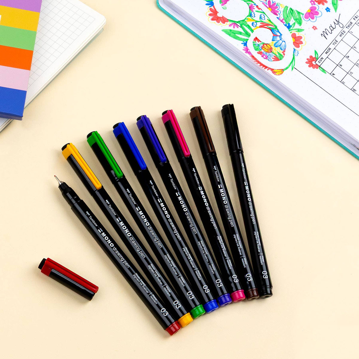 MONO Drawing Pen Colors Set