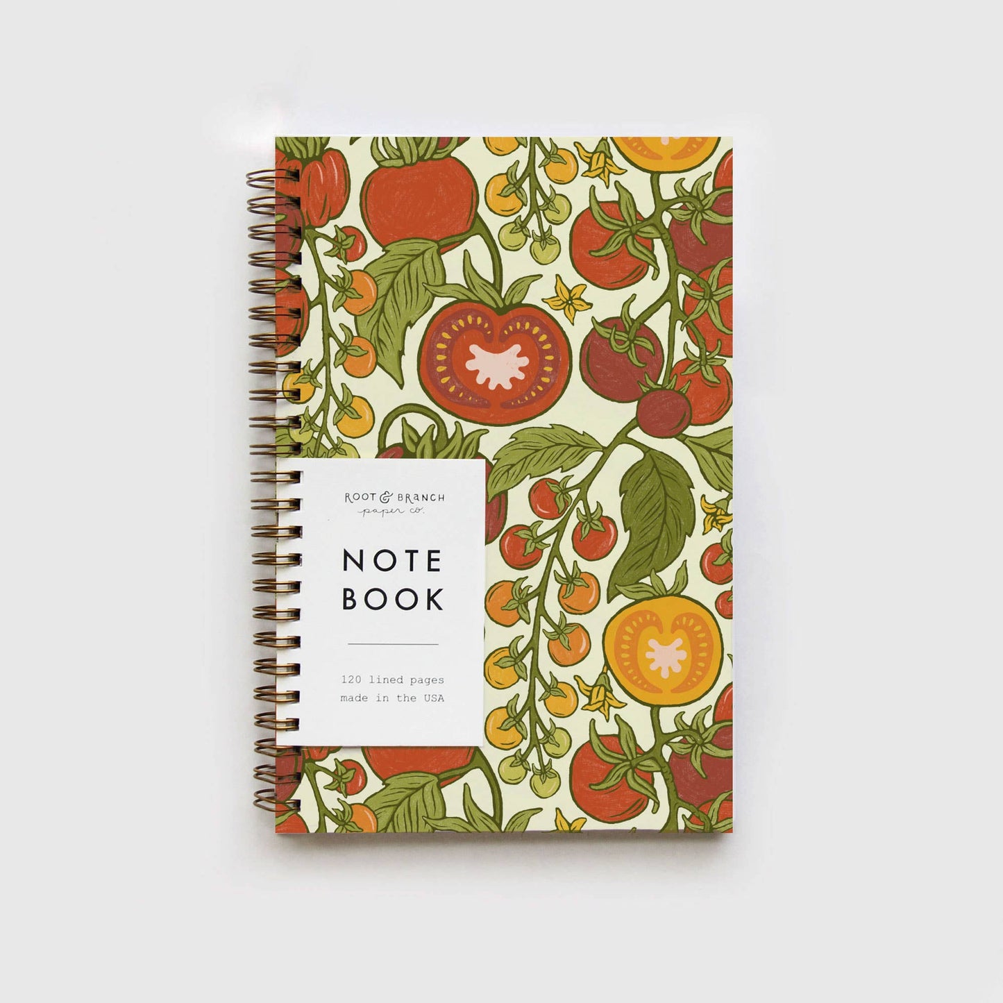 Tomato Spiral Notebook