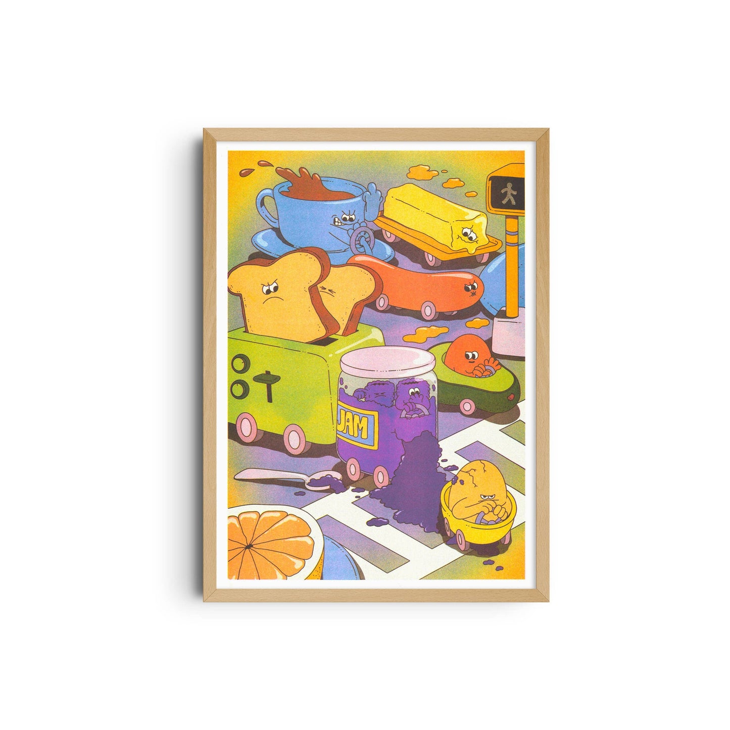 If There's A Traffic Jam print