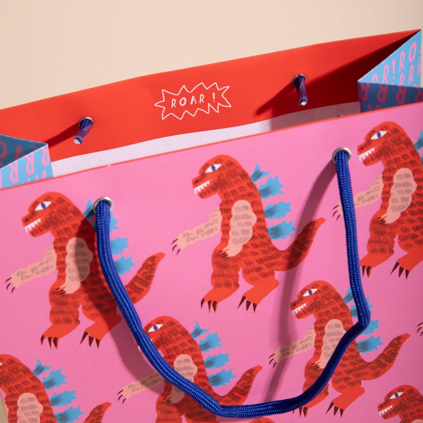 Fiery Kaiju Large Gift Bag