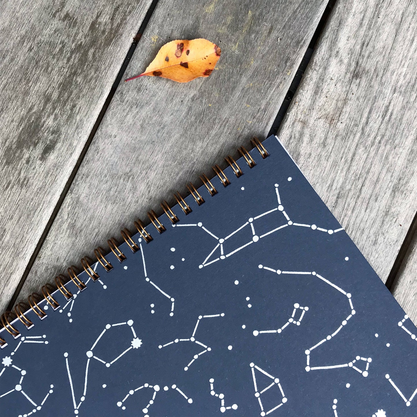 Star Map Lined Notebook
