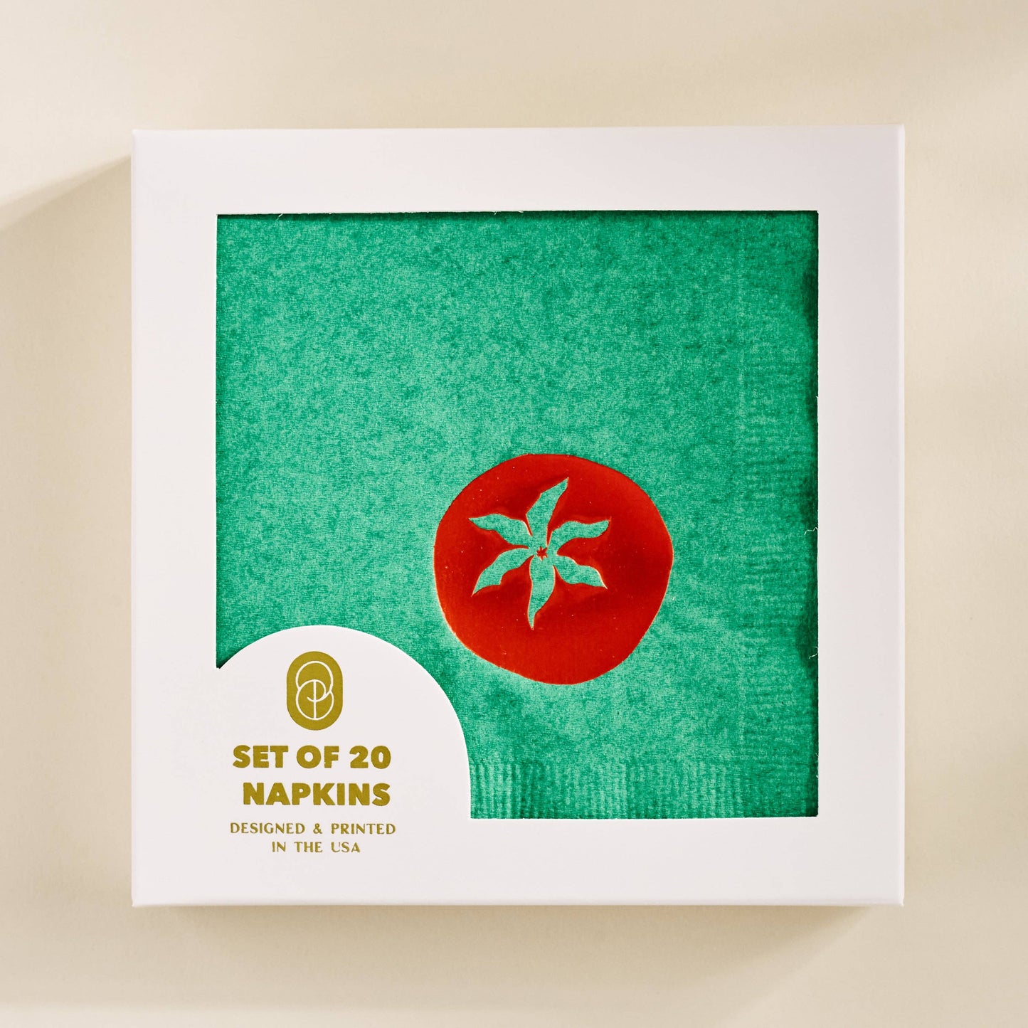 Tomato Cocktail Napkin Set