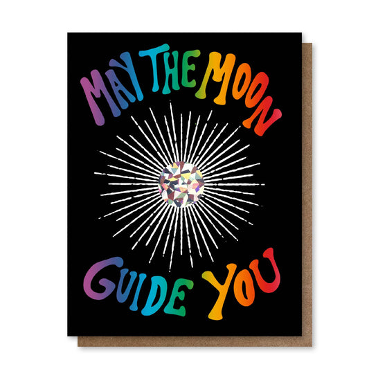 Moon Guide Scratch Off card