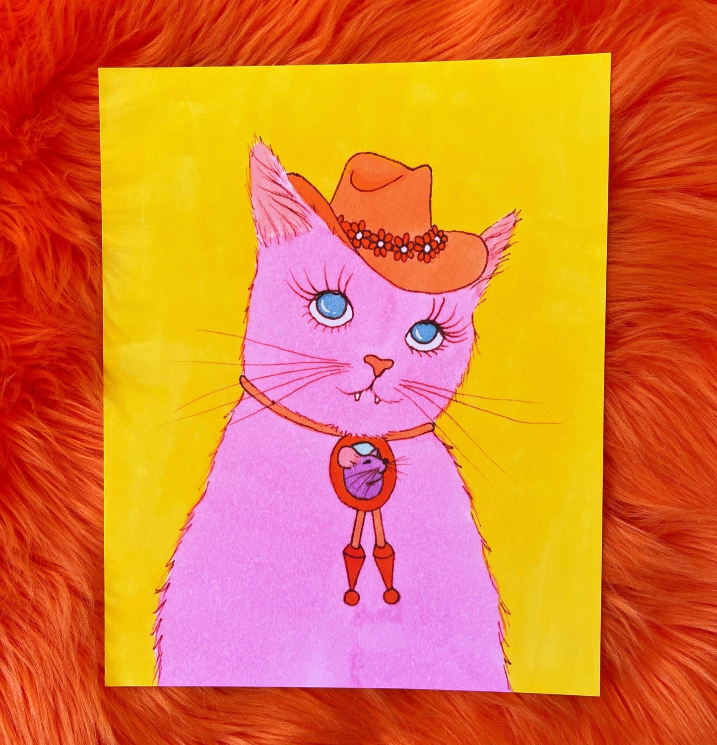 Meowdy Pardner print