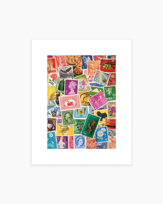 Stamp Collection print