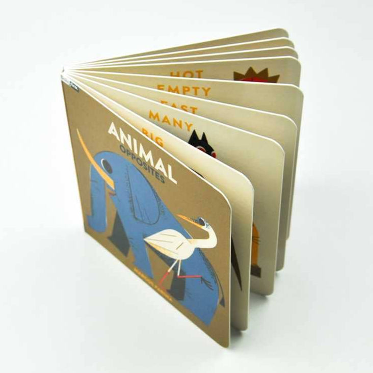 Animal Opposites Board Book