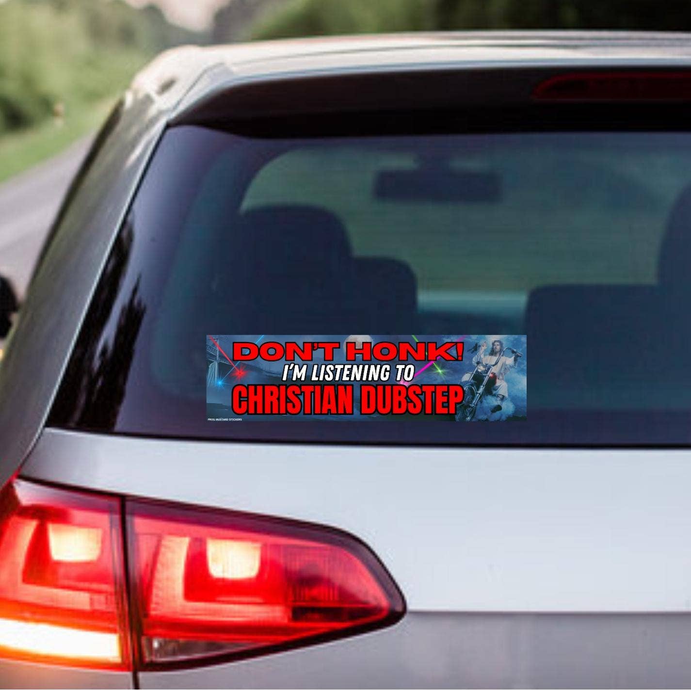 Christian Dubstep Bumper Sticker