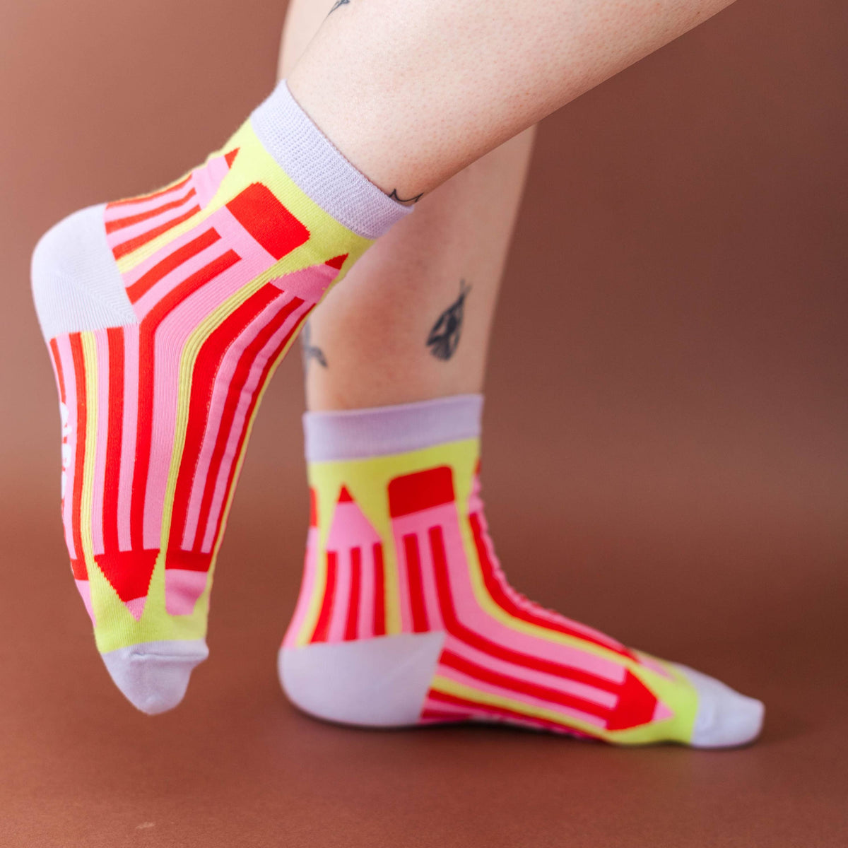 Back To School Pencil Socks